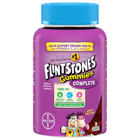 Flintstones
Children's Complete Multivitamin Gummies