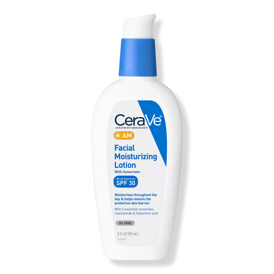 Cerave AM Facial Moisturizing Lotion with Broad Spectrum SPF 30