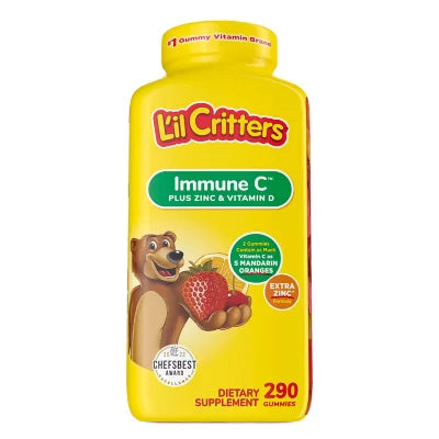 L'il Critters Kids' Immune C Plus Zinc and Vitamin D Gummy Bears (290 ct.)