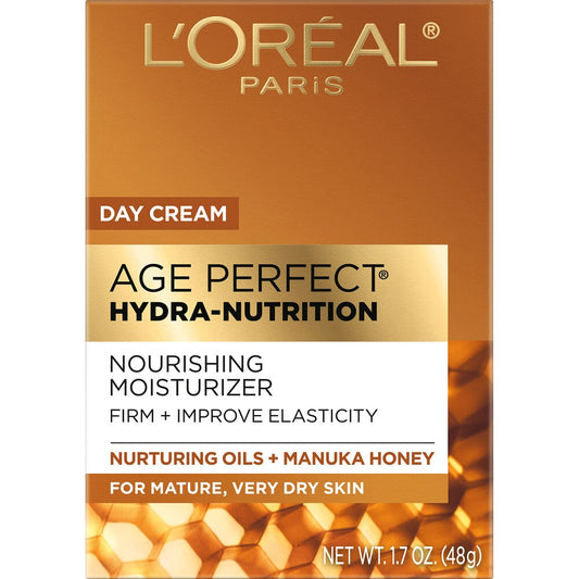 L'Oreal Paris Age Perfect Hydra Nutrition Honey Day Cream, 1.7 OZ