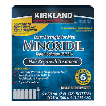 Kirkland Minoxidil 6 Pack