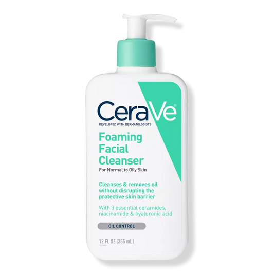 Cerave Foaming Face Wash for Normal To Oily Skin