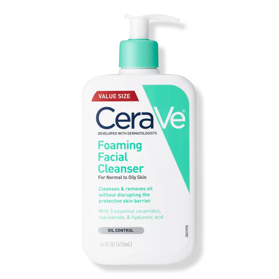 Cerave Foaming Face Wash for Normal To Oily Skin