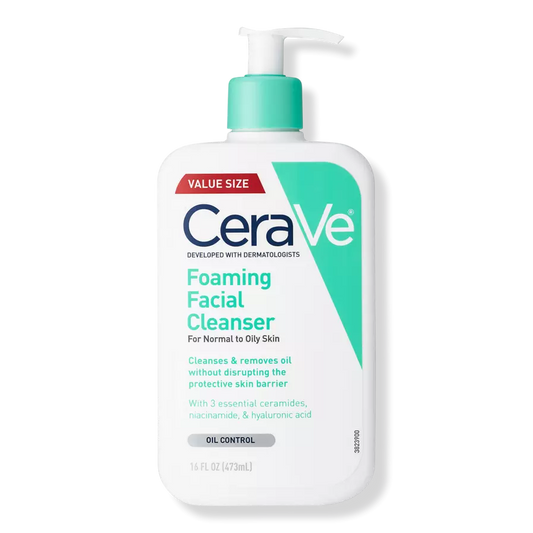 Cerave Foaming Face Wash for Normal To Oily Skin