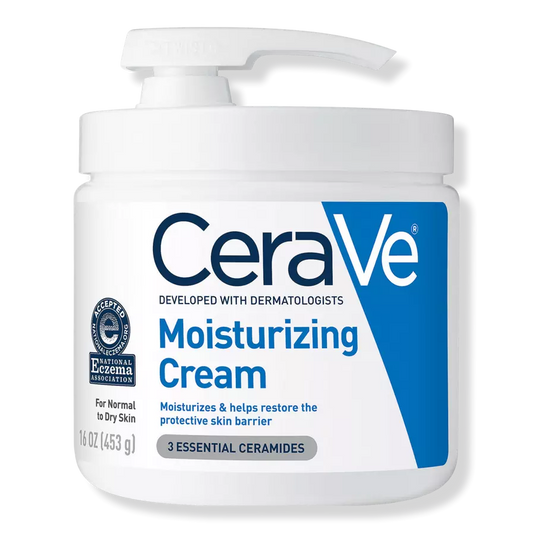 Cerave Moisturizing Cream With Pump for Normal to Dry Skin with Ceramides